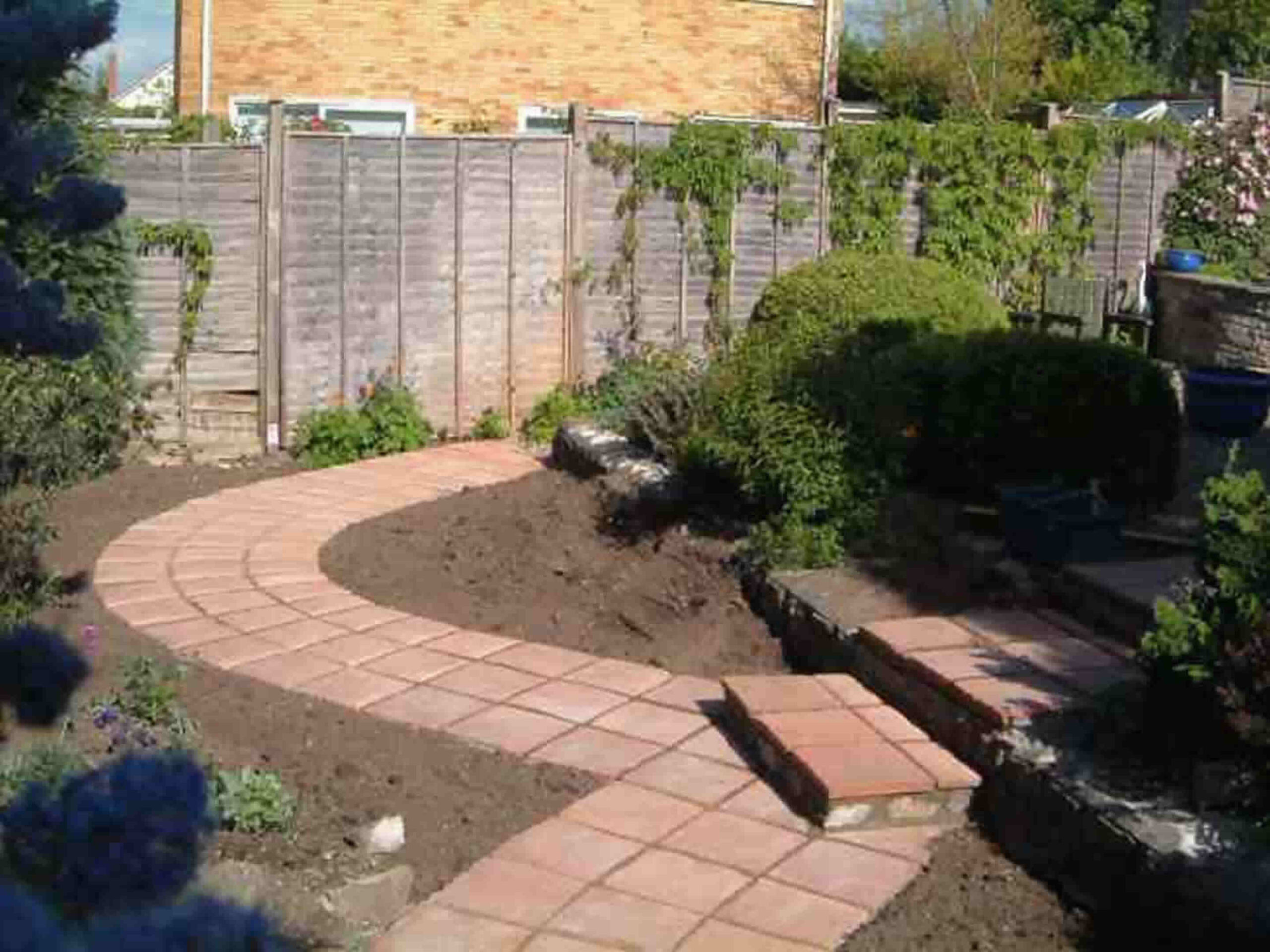 Garden Patio & Paving (105) PA Sloan Garden Patio & Paving – garden, patio, paving, fencing and pergolas - Burnham on Sea, Cheddar, Weston super Mare, Clevedon, Nailsea and surrounding villages, North Somerset near Bristol
